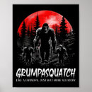 Suche nach squatch kunst Witz