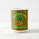 Recherche de fruit drôle tasses Ananas