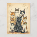 Suche nach vintage cat postkarten Antike