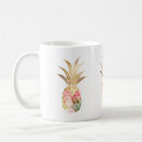 Recherche de motif d ananas tasses Élégant