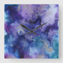 Recherche de peinture bleue horloges Gris