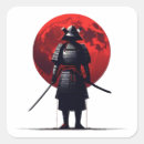 Recherche de guerrier japonais autocollants Manga