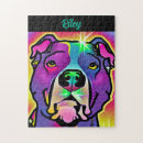 Recherche de pop art puzzles Dog