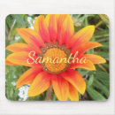 Recherche de fleur orange tapis souris Pour elle