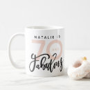 Recherche de anniversaire de 70 ans tasses Pour elle