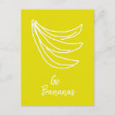 Recherche de bananes jaunes cartes postales Fruits