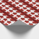 Recherche de drapeau du canada papier cadeau Feuille
