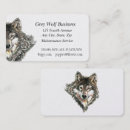 Recherche de loup gris cartes visite Nature