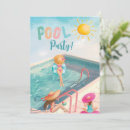 Recherche de summer pool party invitations Tendance