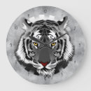 Recherche de tigre blanc horloges Animaux sauvages