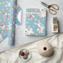 Recherche de lapin heureux papier cadeau Enfants