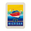 Recherche de michigan magnete Vintage