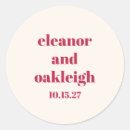 Recherche de unique mariage autocollants Typographie