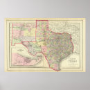 Suche nach texas map poster Farbig