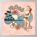 Suche nach hula girl poster Aloha
