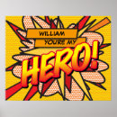 Suche nach comic pop poster Superheld