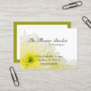 Recherche de fleurs blanches cartes visite Customer