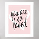 Suche nach rosa kinderzimmer poster Typografie