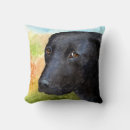 Recherche de peinture de chien coussins Noir