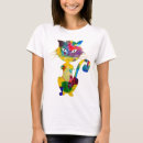 Recherche de chat coloré tshirts Tendance