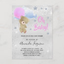 Recherche de ours cartes invitations Baby