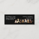 Recherche de petit enfant cartes visite Animal familier