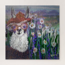 Recherche de llama puzzles Heureux