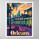 Suche nach vintage new orleans poster Reiseplakat