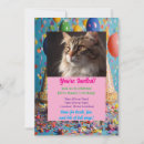 Recherche de chat chien invitations D'anniversaire