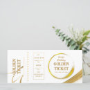 Recherche de golden tickets Billet d'or
