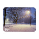 Recherche de neige couverte magnets Hiver
