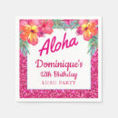 Recherche de luau tropical serviettes Fleurs d'hibiscus