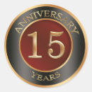 Suche nach 15 jahrestag aufkleber Gold