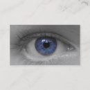 Recherche de oeil bleu cartes visite Opticien