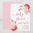Recherche de rouge baby shower fille invitations Pour elle