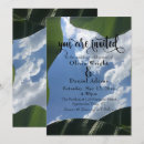 Recherche de conception tropicale invitations Couple