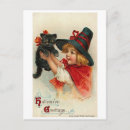 Recherche de hibou fille cartes postales Vintage