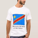 Recherche de république démocratique du congo tshirts Drapeau
