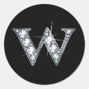 Suche nach buchstabe w aufkleber Silber