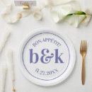 Recherche de mariage assiettes Initiales