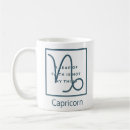 Recherche de signe zodiaque capricorne tasses Moderne