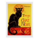 Suche nach vintage katzen poster Schwarzkatze