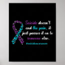 Recherche de douleur posters Violet
