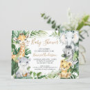 Recherche de bébé animaux invitations Animaux de la jungle