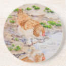 Suche nach huhn untersetzer Aquarell