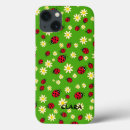 Recherche de coccinelle mignonne iphone coques Motif de coccinelle