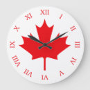 Recherche de canadienne horloges Rouge