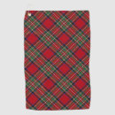 Recherche de tartan golf serviettes Élégant