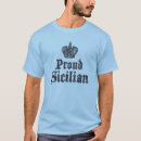 Recherche de sicilien fier tshirts Italien