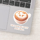 Suche nach gefühlen aufkleber Kaffee